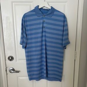 NIKE Golf Striped Polo Shirt